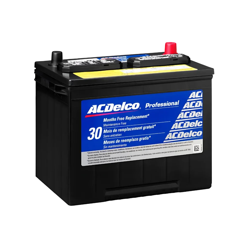 Entex Battery Replacement 6 ACDelco Battery 1